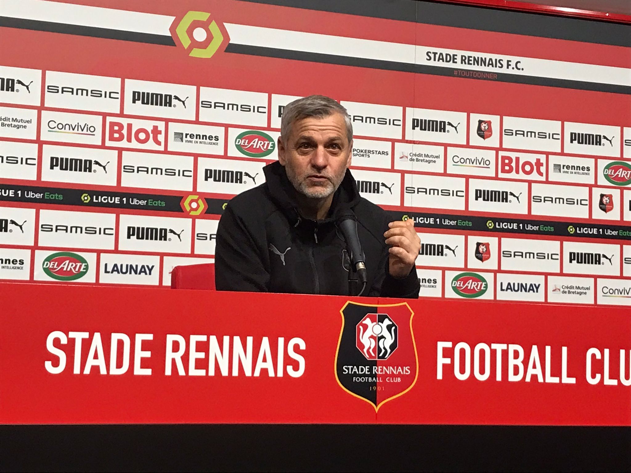 Strasbourg Stade Rennais Genesio Je Sens Une équipe Qui Commence à Prendre Forme 