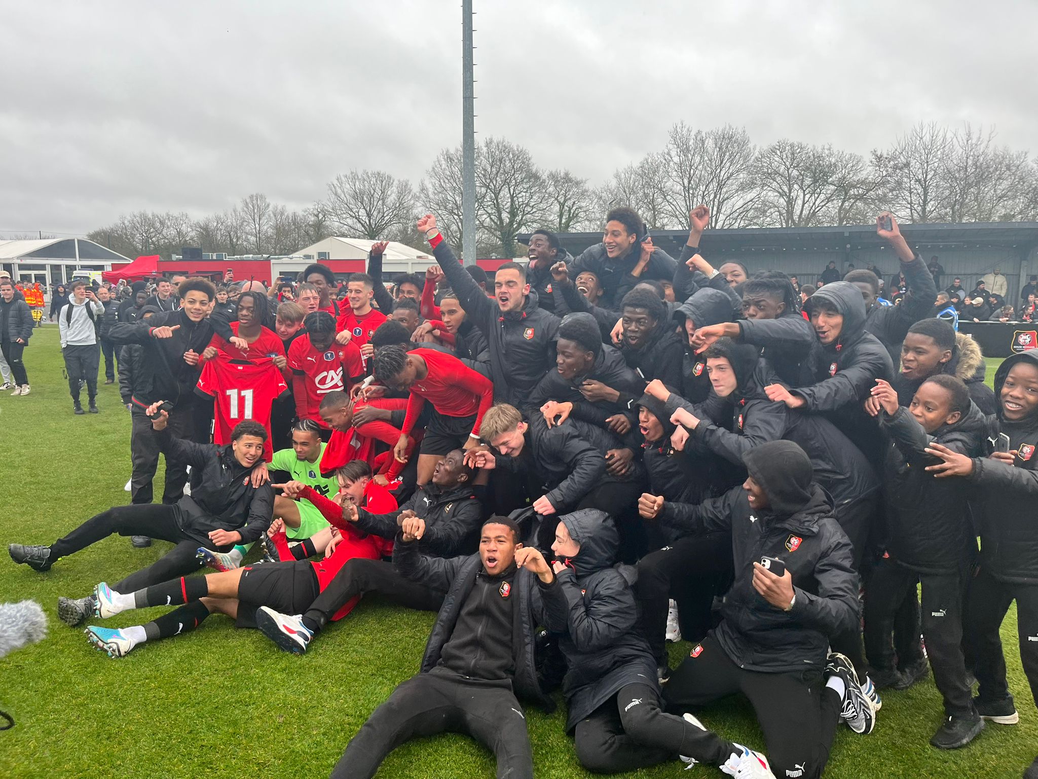 Gambardella: Rennes offers Auxerre and goes to the semi-finals!