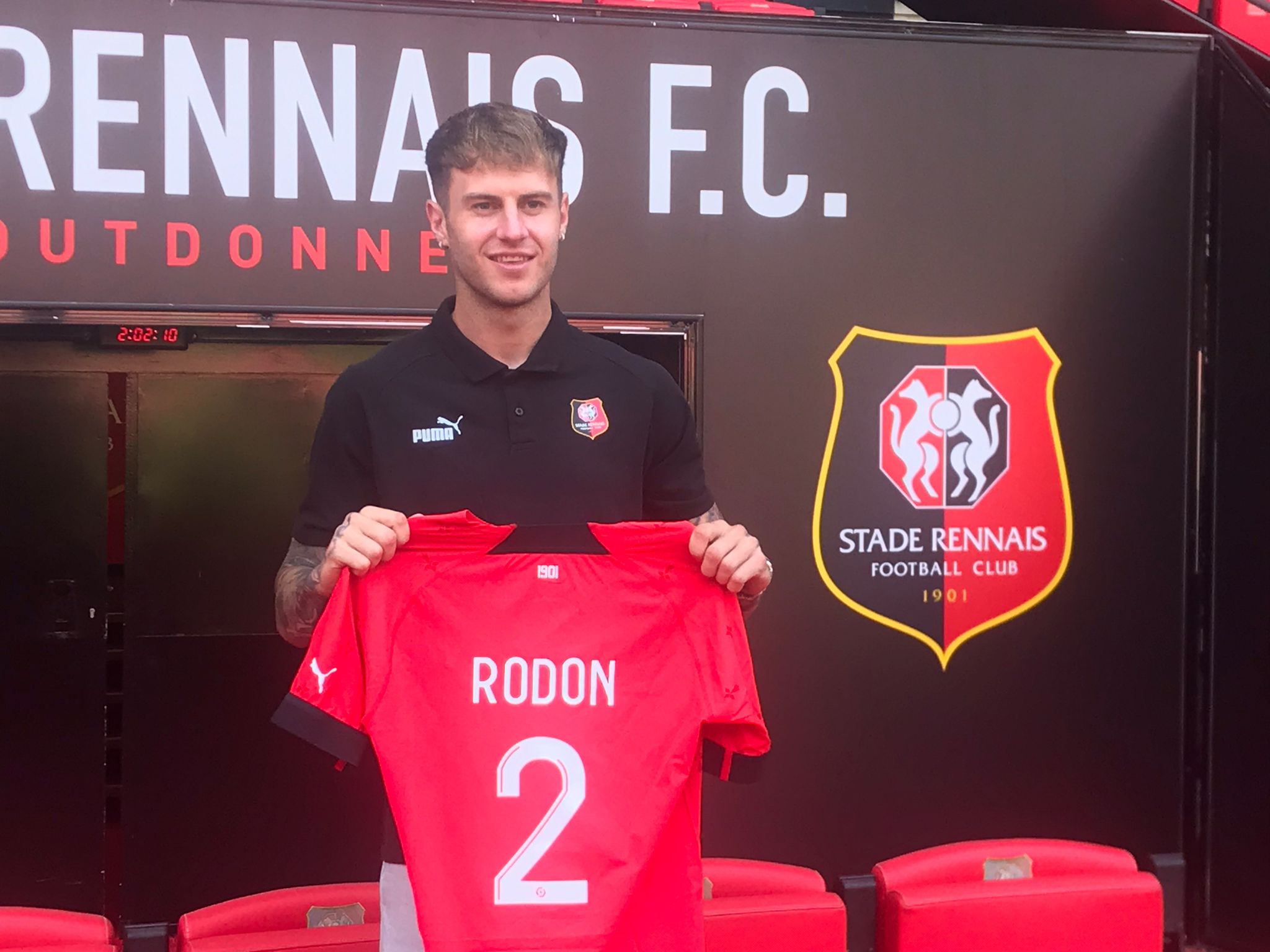 EN IMAGES. Les premiers pas de Joe Rodon sous le maillot du Stade Rennais 