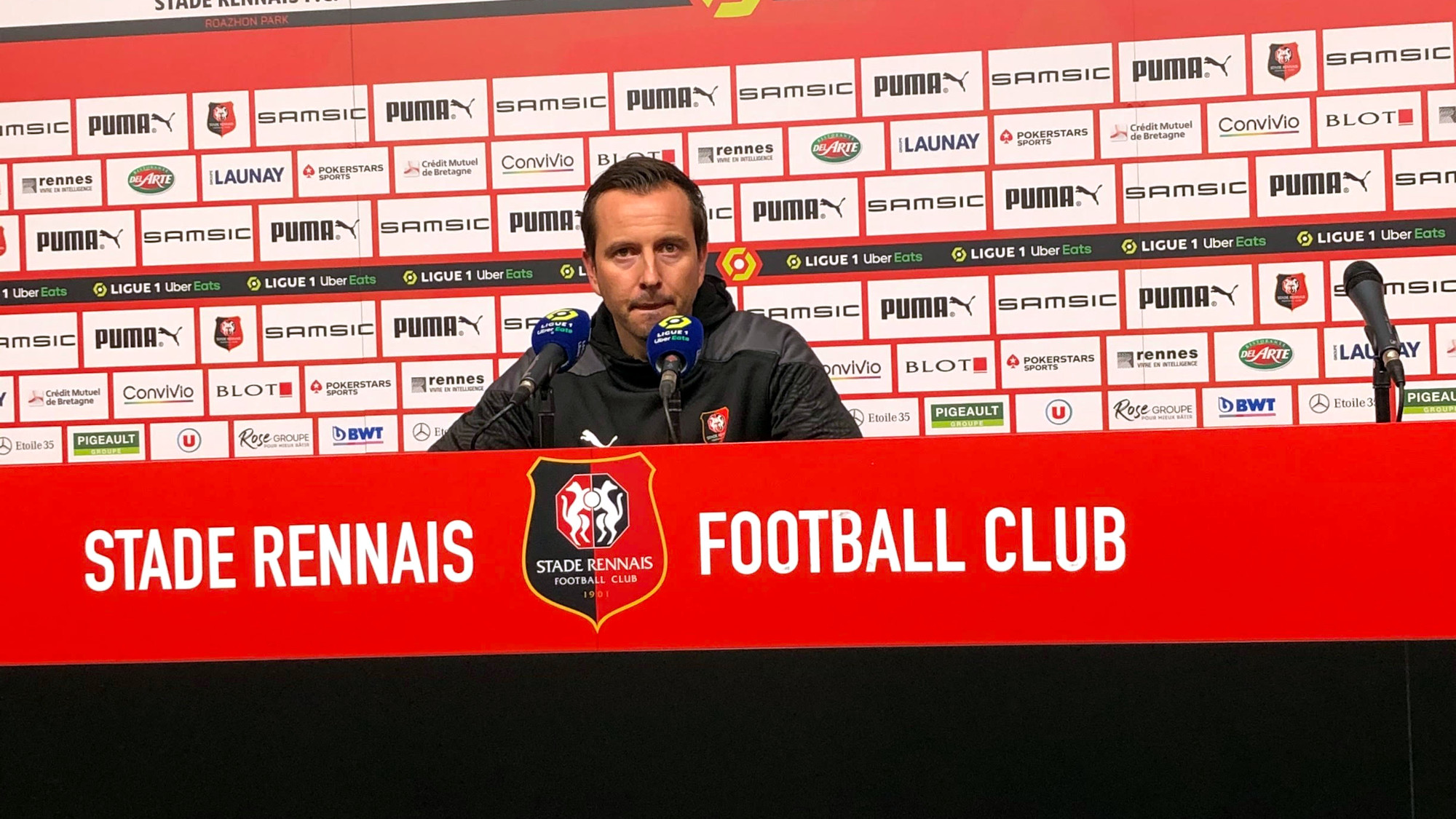 Monaco - Stade rennais / Stéphan : « Il y a quand même une action très litigieuse en deuxième mi-temps » thumbnail