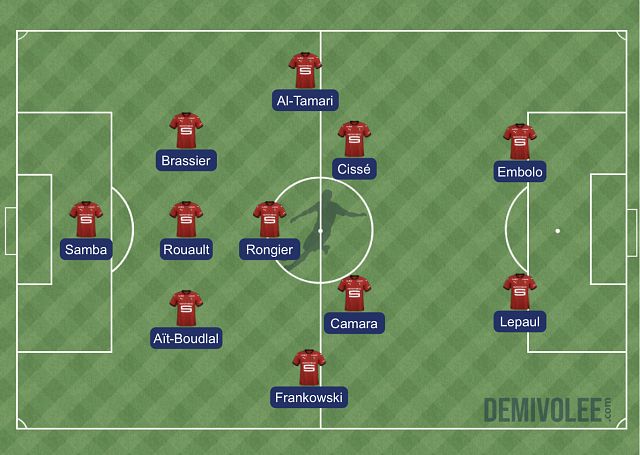 Stade rennais - Brest : la compo probable de Beye