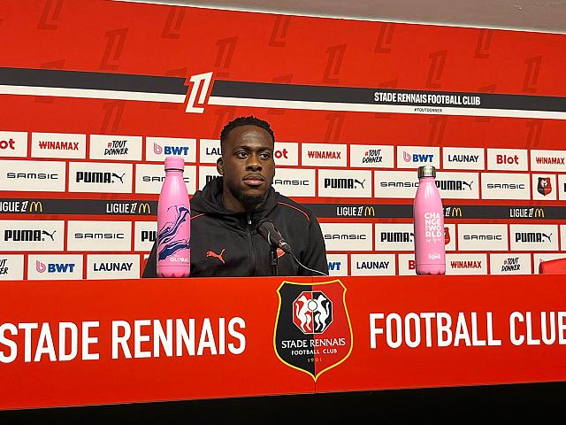 Stade rennais - Angers / Kalimuendo : « Il faut être capable de sortir un peu de l’ordinaire »