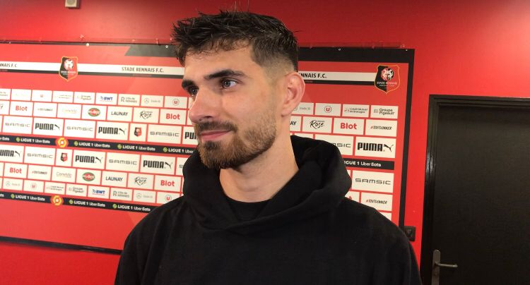 Stade rennais - Lyon / Terrier : « Deux buts de la tête c'est une première pour moi »