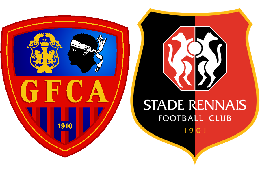 GFC Ajaccio - Rennes, mercredi 23 septembre à 19h