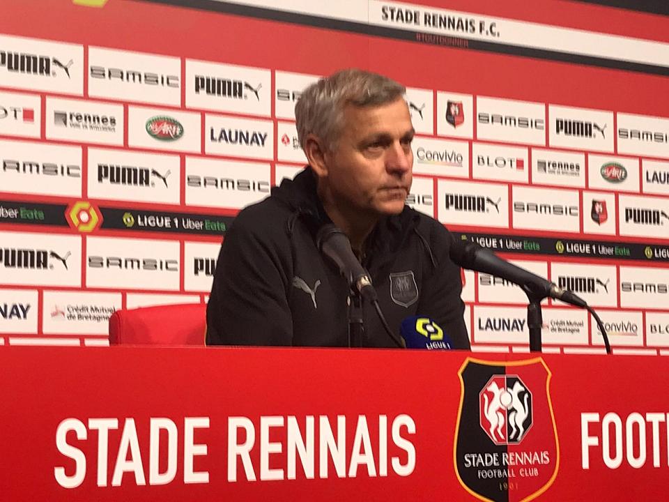 Stade rennais - Clermont / Genesio : « Il faut rester mesuré quelque soit la situation »