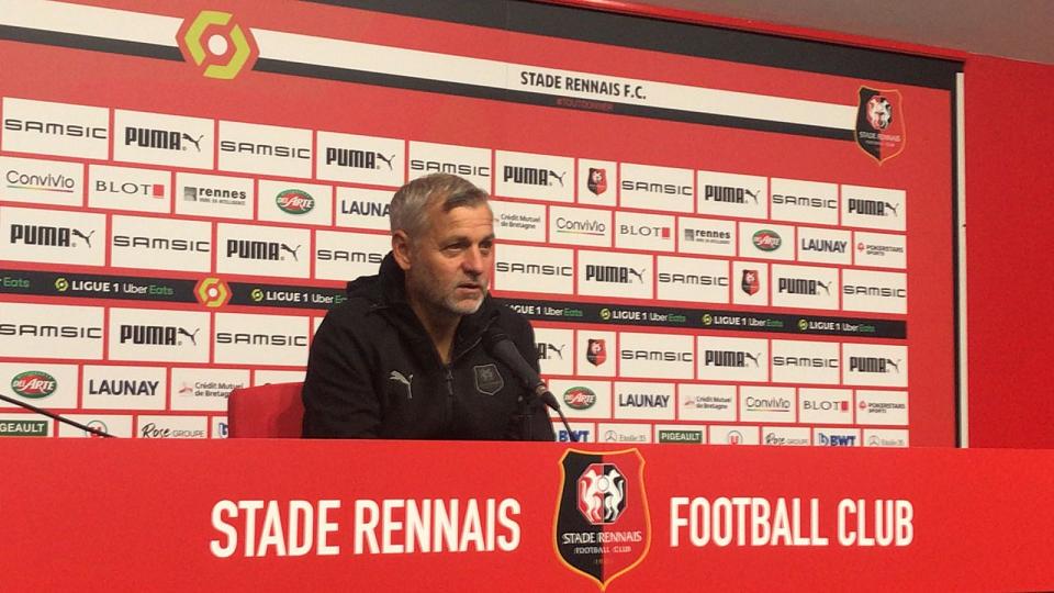 Stade rennais - Strasbourg / Genesio : « Ce n'est pas Julien Stéphan contre le Stade rennais, c'est Strasbourg contre Rennes. »