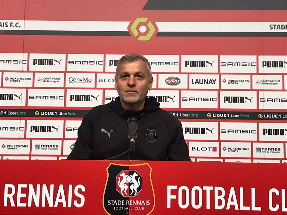 Stade rennais - Lille / Genesio : « On est à notre niveau »