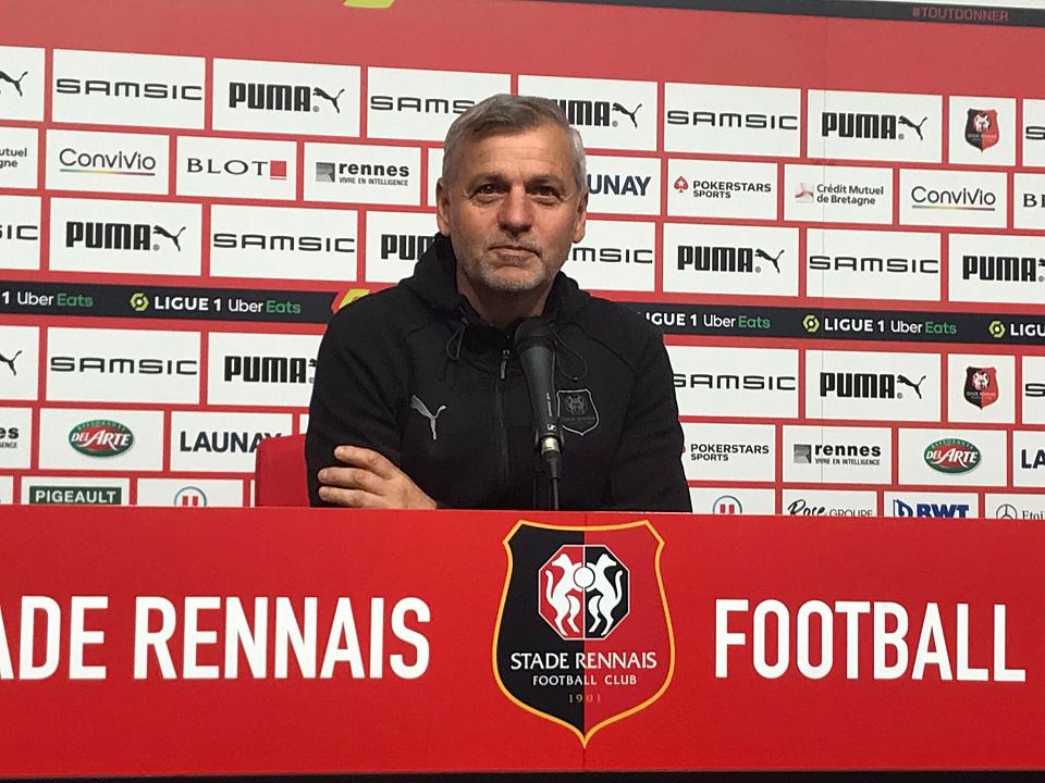 Stade rennais - Nice / Genesio : « Continuer notre chemin sans regarder le classement »