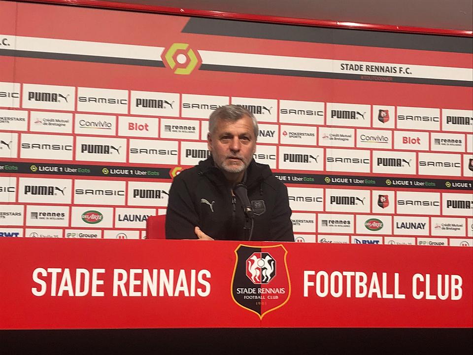 Stade rennais - Monaco / Genesio : « Un concurrent direct qu'on peut quasiment éliminer de la course à la Champions League »