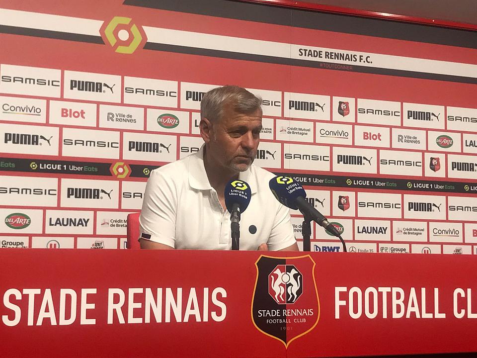 Stade rennais - Lorient / Genesio : « J'espère que ce n'est qu'un accident et que ça nous servira de leçon »