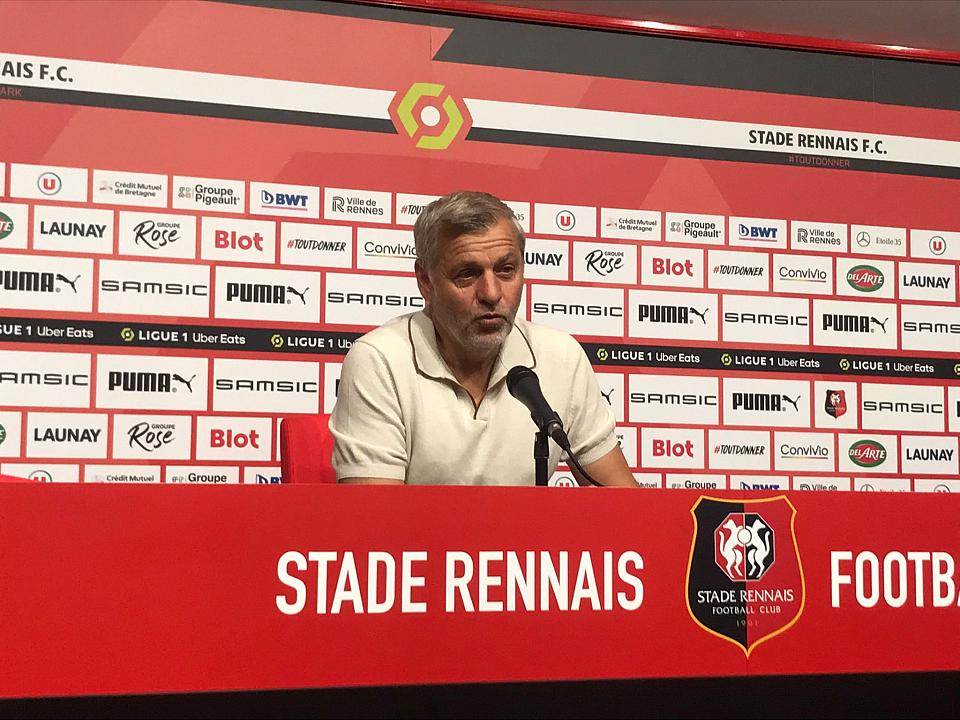 Laborde, Gouiri, Doku, Traoré… le point presse complet de Genesio avant Stade rennais - Brest