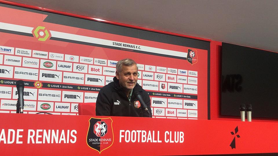 Stade rennais - Auxerre : 5 choses à retenir sur la conf' de Genesio 