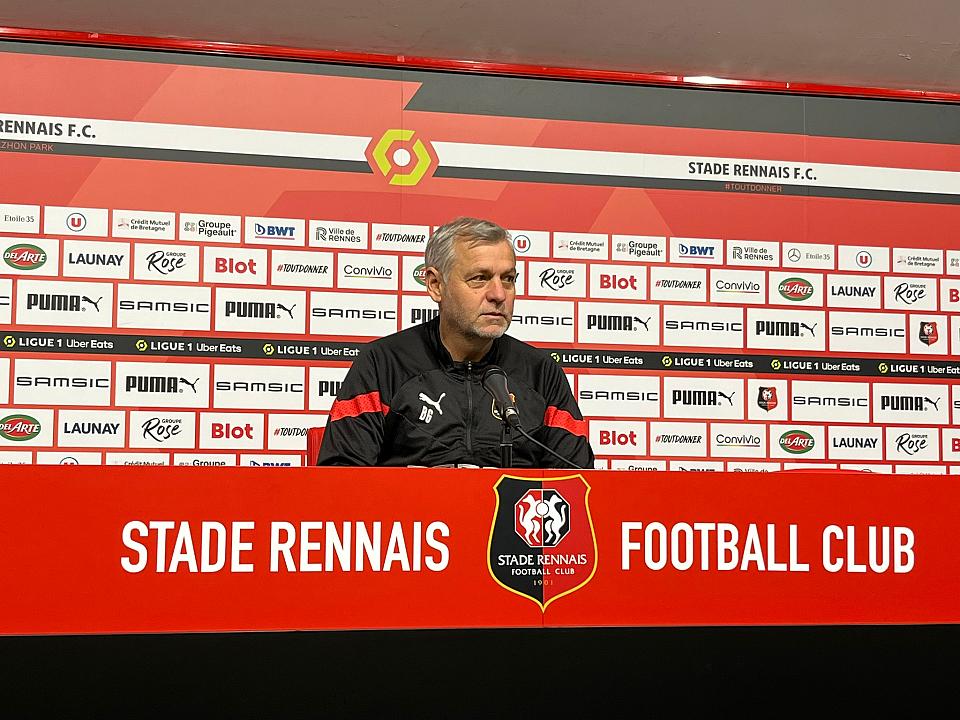 Stade rennais - Nice / Genesio : « Je suis impatient de voir la réaction de mon groupe »