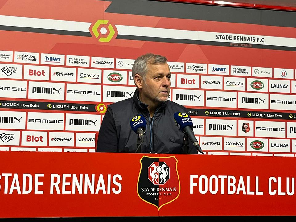 Stade rennais - Nice : Bruno Genesio : « C'est le visage de l'équipe que j'aime voir »