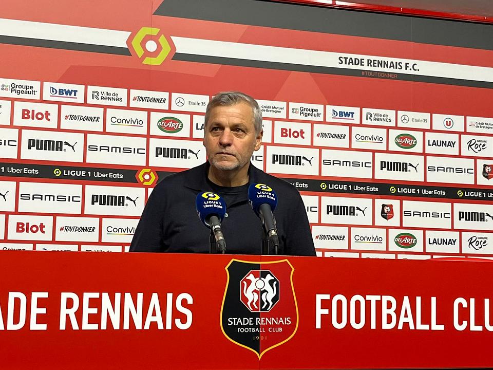 Stade rennais - Strasbourg / Genesio : « Si on veut jouer le haut de tableau, il faut être plus sérieux encore »