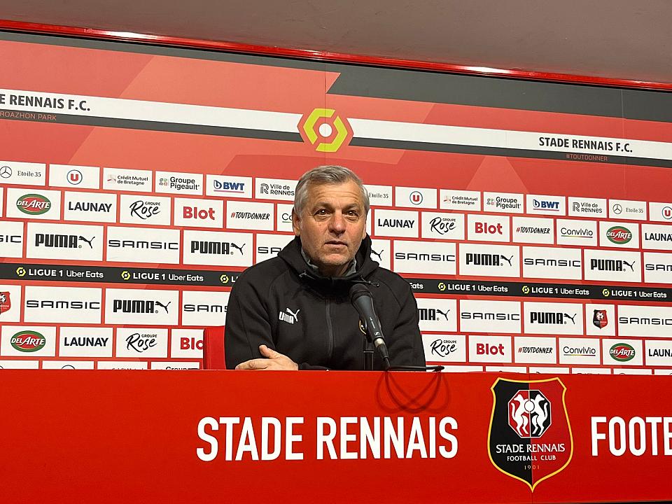 Stade rennais - Clermont / Genesio : « Je ne changerai pas ma façon de jouer »