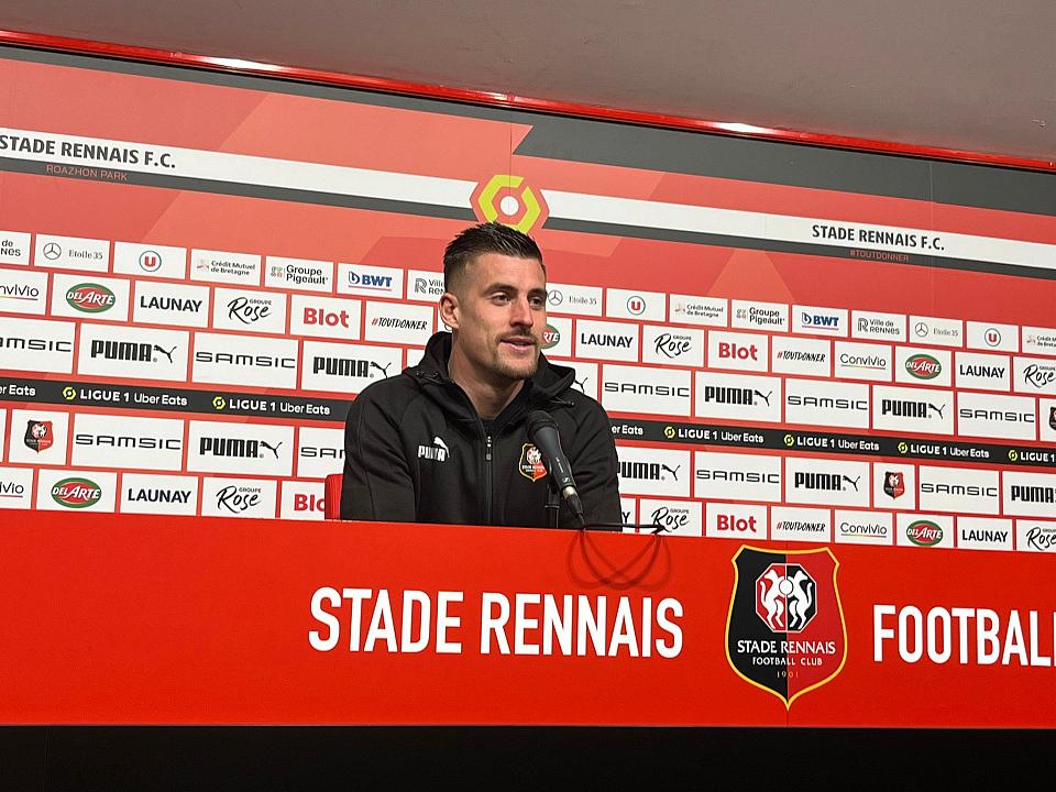 Stade rennais - Clermont / Santamaria : « Il faut avoir un état d'esprit positif si on veut inverser cette tendance actuelle »