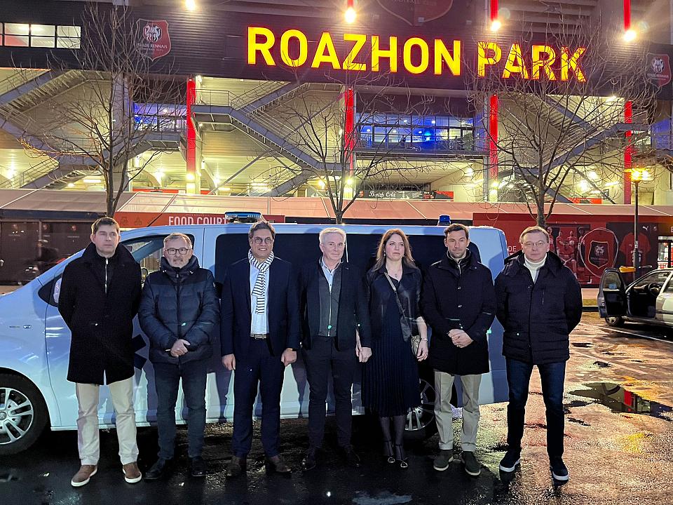 Stade rennais - Shakhtar Donetsk : une ambulance et des fonds levés pour l'Ukraine 