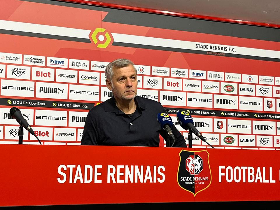 Stade rennais - OM / Genesio : « Ce n'est pas admissible d'encaisser un but comme ça lorsque vous voulez jouer le podium »