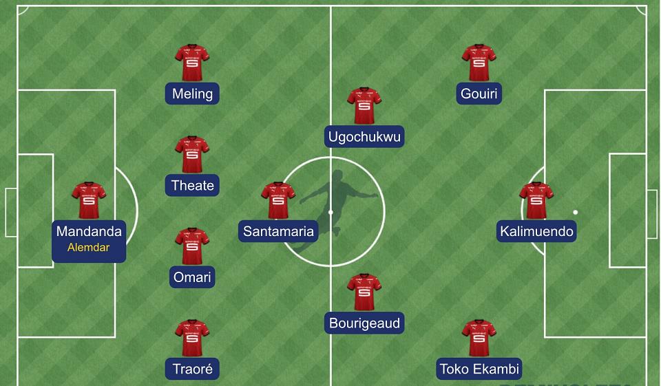 Stade rennais - Reims : la compo probable de Genesio