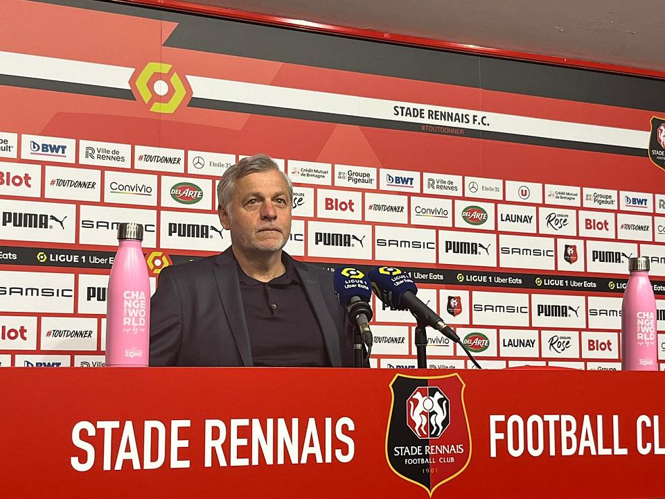 Stade rennais - Reims / Genesio : « Ça montre que mon équipe est forte dans la tempête »