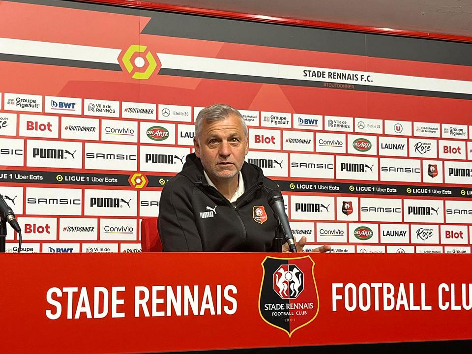 Stade rennais - Troyes / Genesio : « C'est surtout mentalement qu'on doit être prêt »