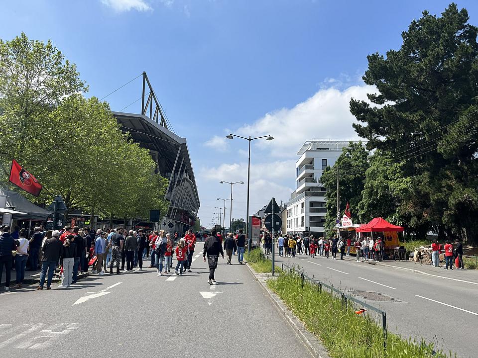 Stade rennais - Monaco : L'ambiance des grands jours