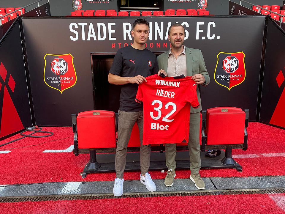 Fabian Rieder : « Rennes, c'est vraiment un grand club »