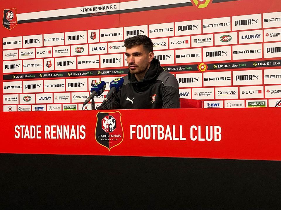 Stade rennais-Nantes : le message de Martin Terrier aux supporters rennais