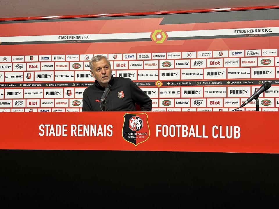 Stade rennais / Bruno Genesio : « Je pense que mon groupe a besoin d'amour »