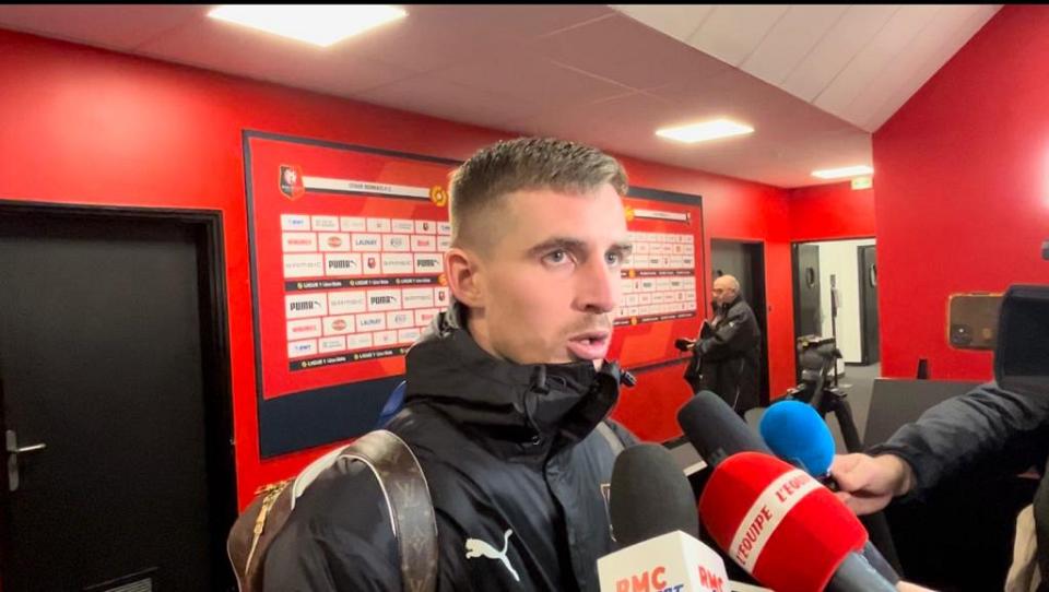 Stade rennais-Reims : l'hommage de Benjamin Bourigeaud à Bruno Genesio