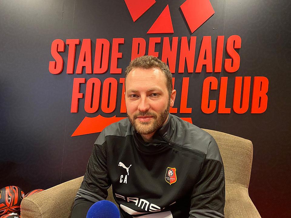 César Arghirudis explique son rôle d'analyste vidéo du Stade rennais