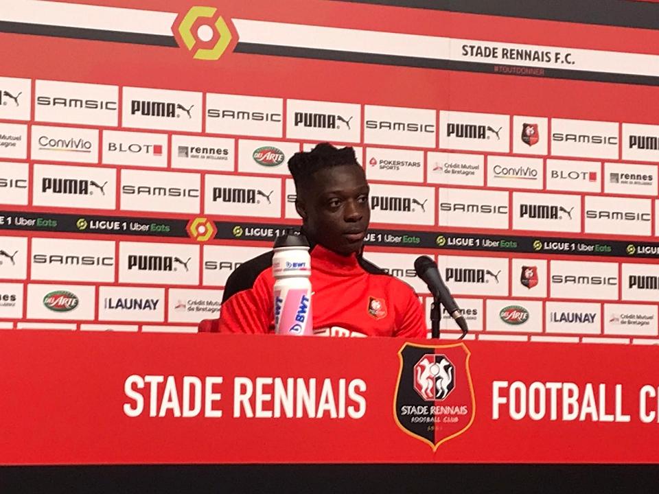 FC Lorient - Stade rennais : la réaction du buteur Jérémy Doku