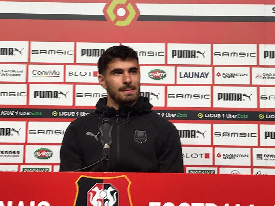 Stade rennais - Lille / Terrier : « Enchainer les matchs me met en confiance »