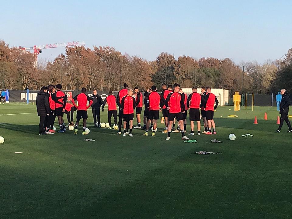 Trêve : reprise de l'entraînement le 30 décembre pour le SRFC