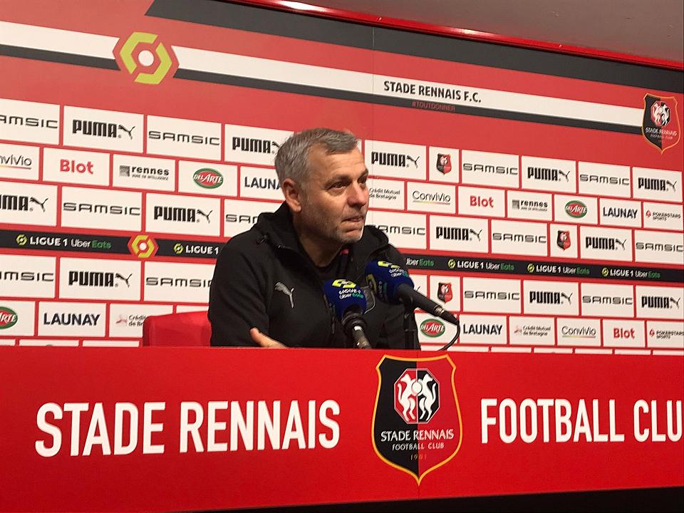 Stade rennais - Brest / Genesio : « J'ai retrouvé beaucoup de choses ce soir, que j'aime dans mon équipe »