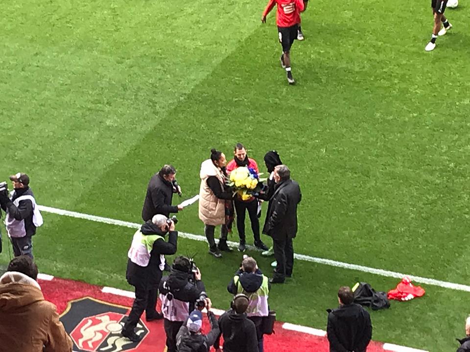 Stade rennais - Angers : l'hommage du SRFC à l'Ukraine