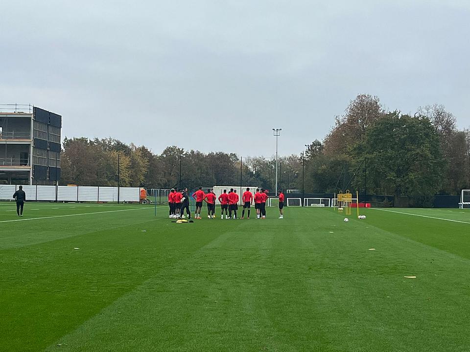 Entrainement : première séance pour Jorge Sampaoli 