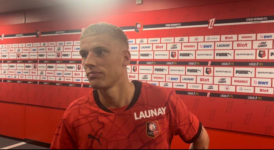 Stade rennais - OL / Gronbaek : « Une top ambiance, ce soir c'était très positif »