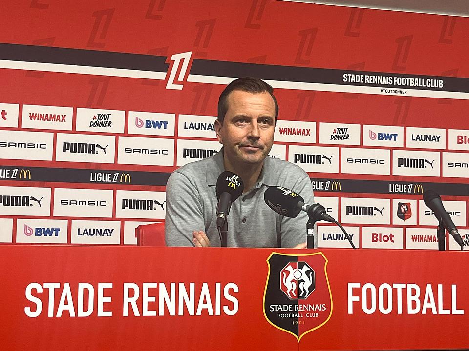 Stade rennais - Le Havre / Stéphan : « Pas soulagé mais satisfait d'avoir gagné »