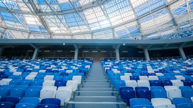 Places dans un stade de football